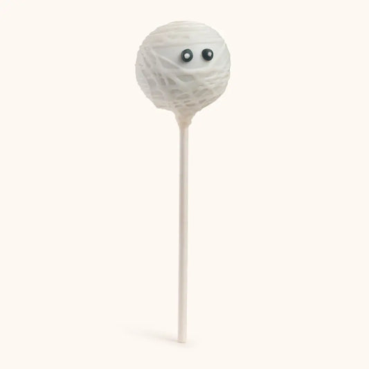 Halloween Mummy Cake Pops CustomCookies.com