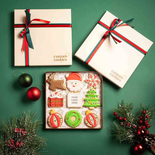 Customized Christmas Supreme Cookie Gift Box