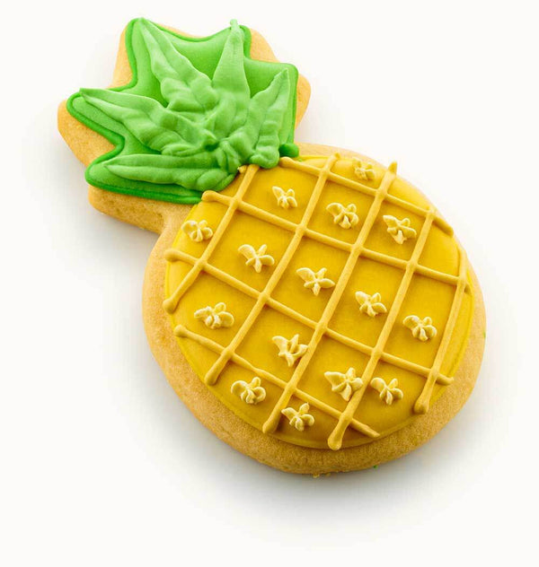 Decorated Pineapple Cookie