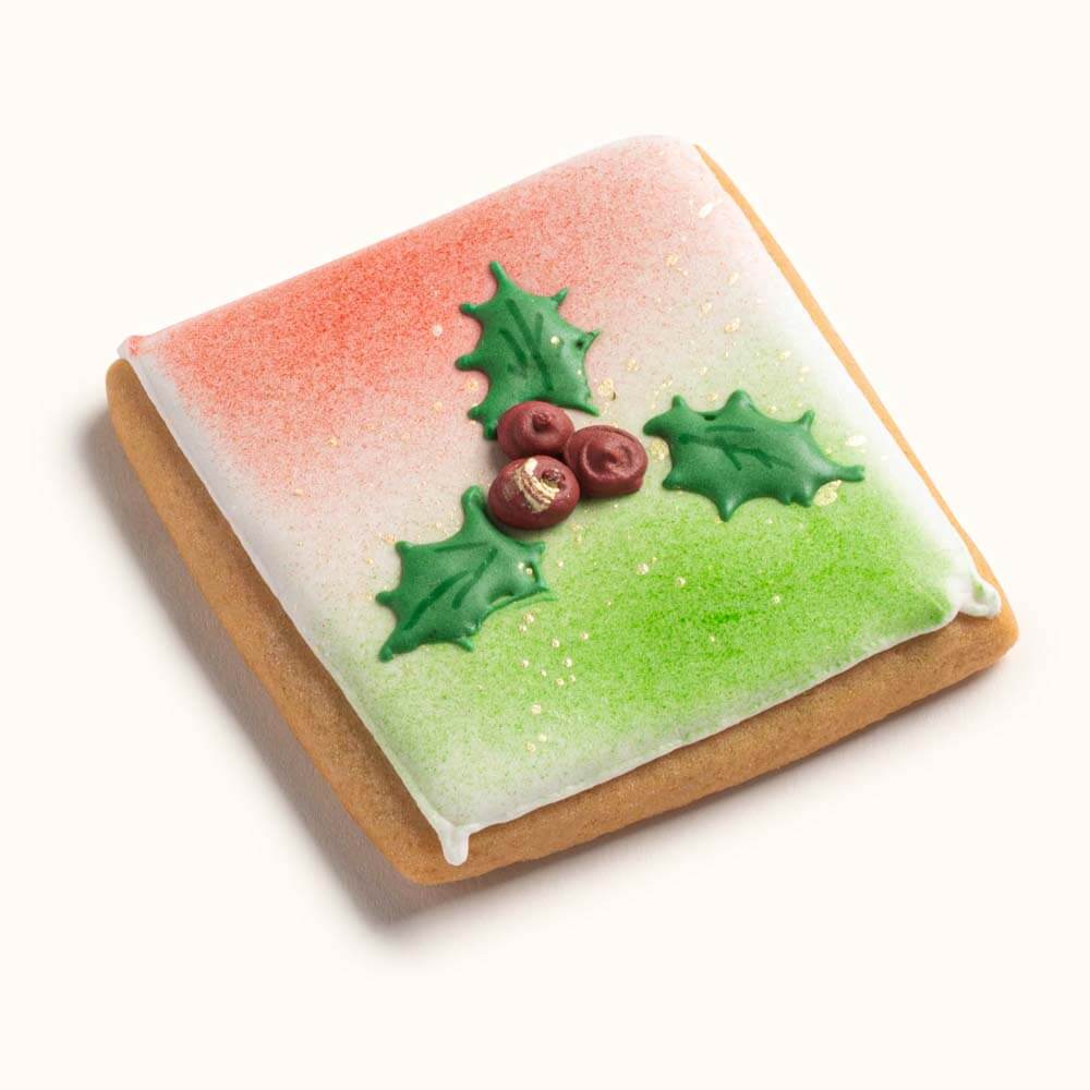 Deluxe Holly Berry Cookies
