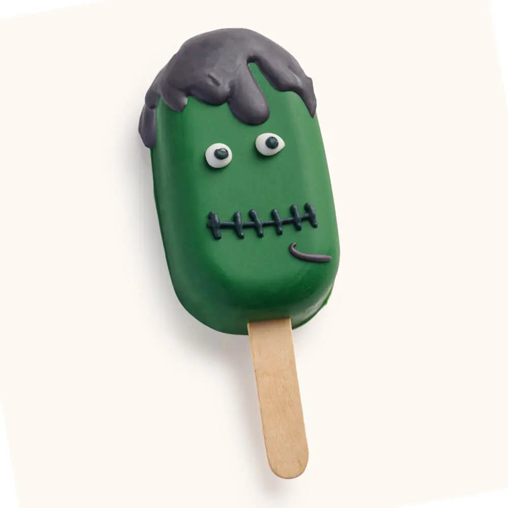 Halloween Frankenstein Choco Pops CustomCookies.com