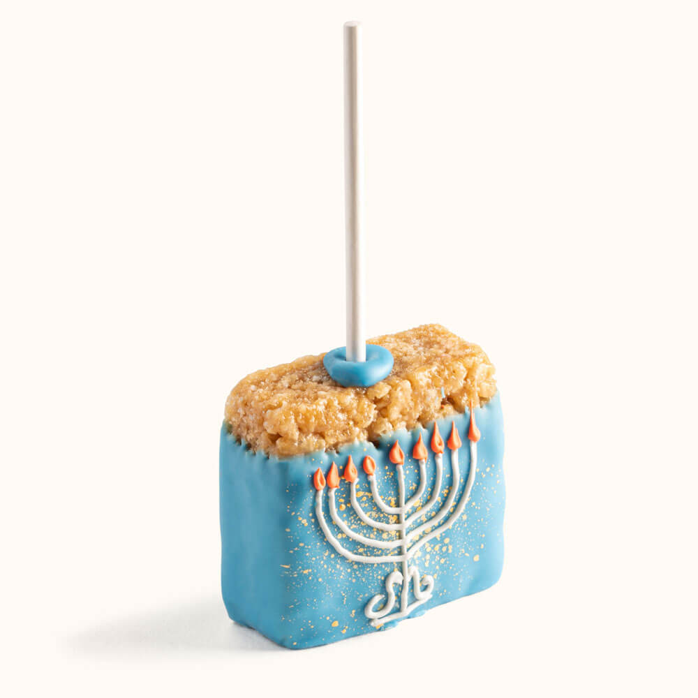 Hanukkah Rice Krispie Treats