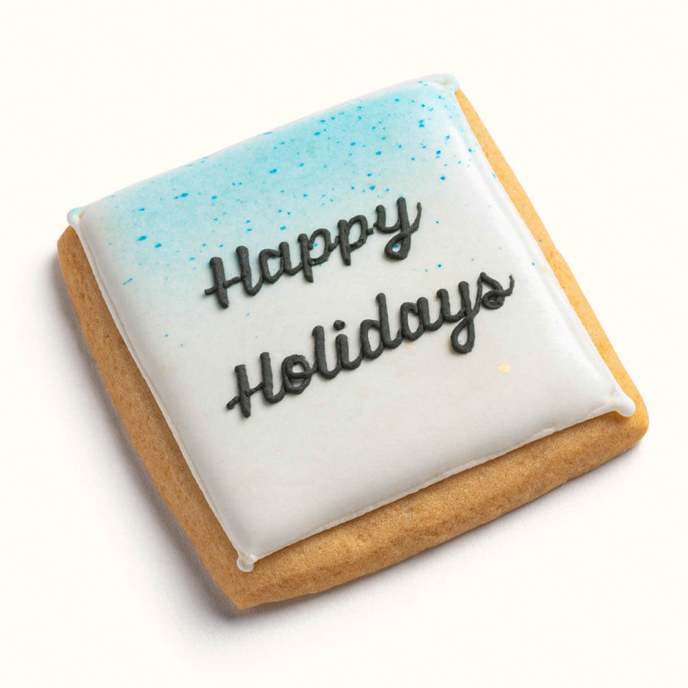 Deluxe Happy Holidays Cookie