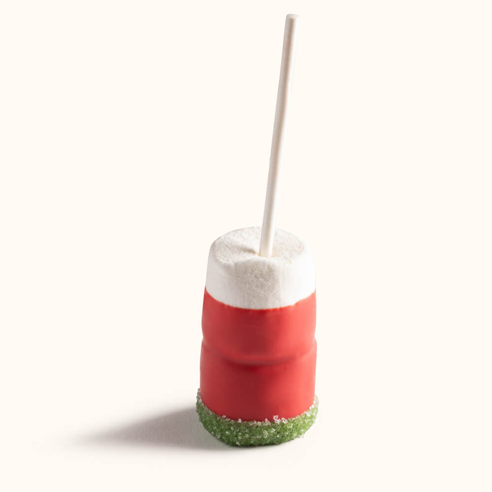 Holiday Themed Marshmallow Pops - Red
