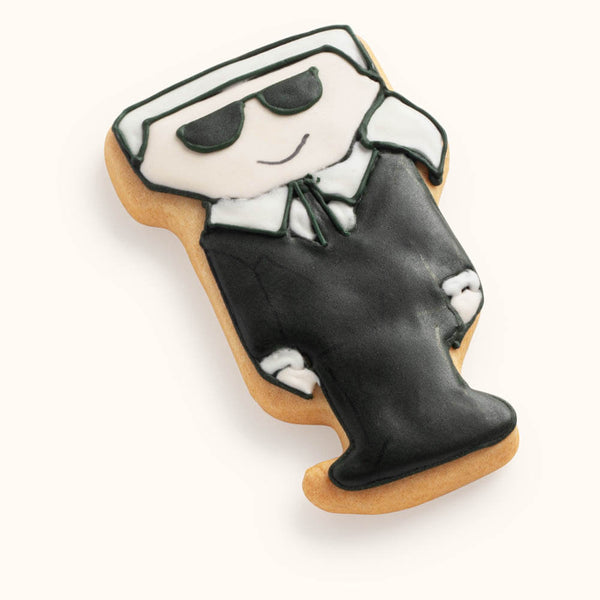 Karl Lagerfeld Decorated Cookies