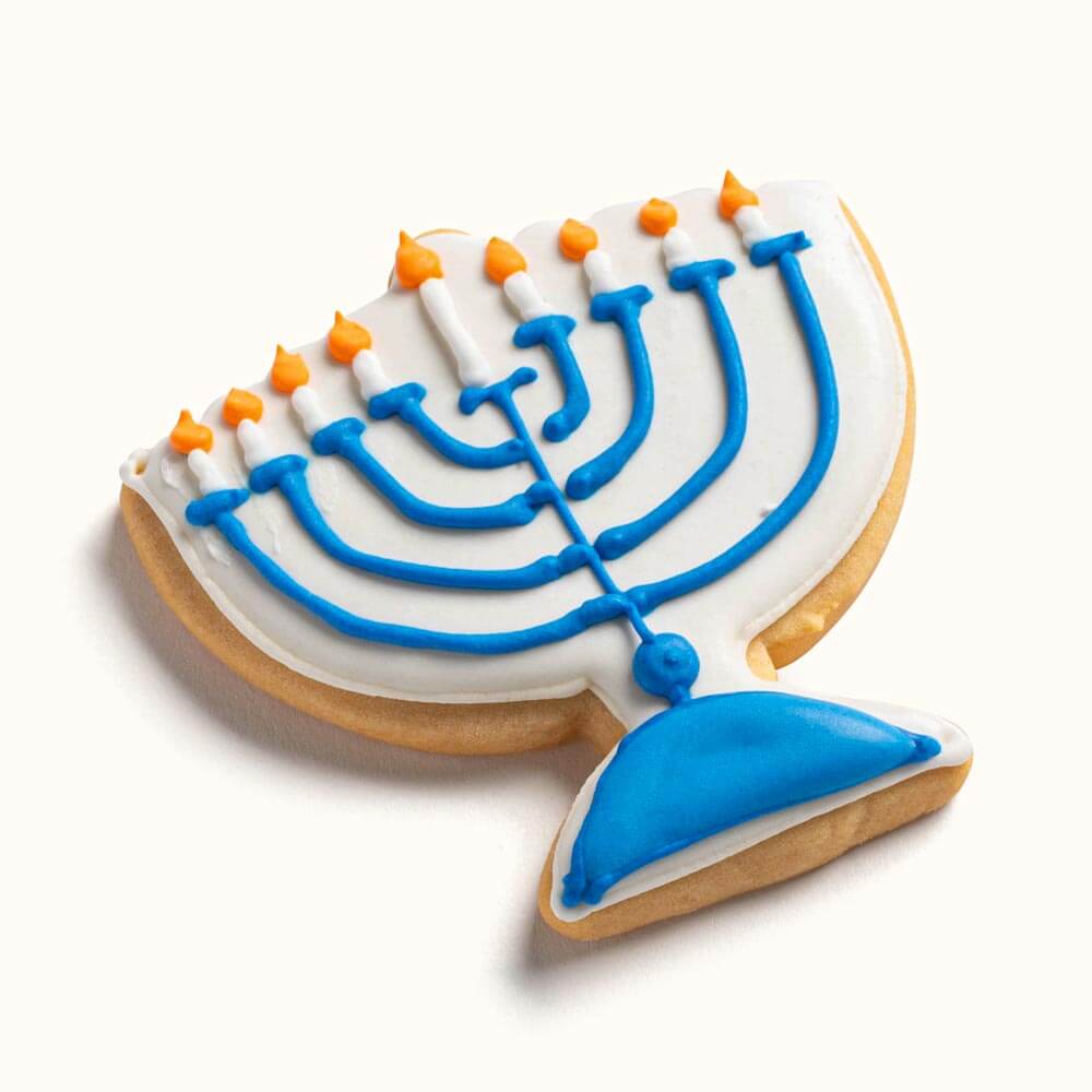 Supreme Menorah Cookies