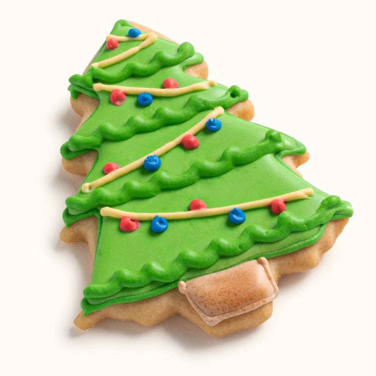 Modern Christmas Tree Cookie