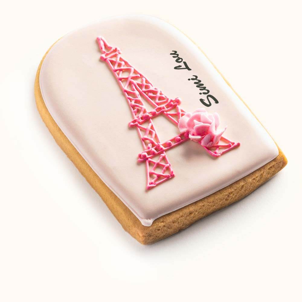 Paris Themed Cookies