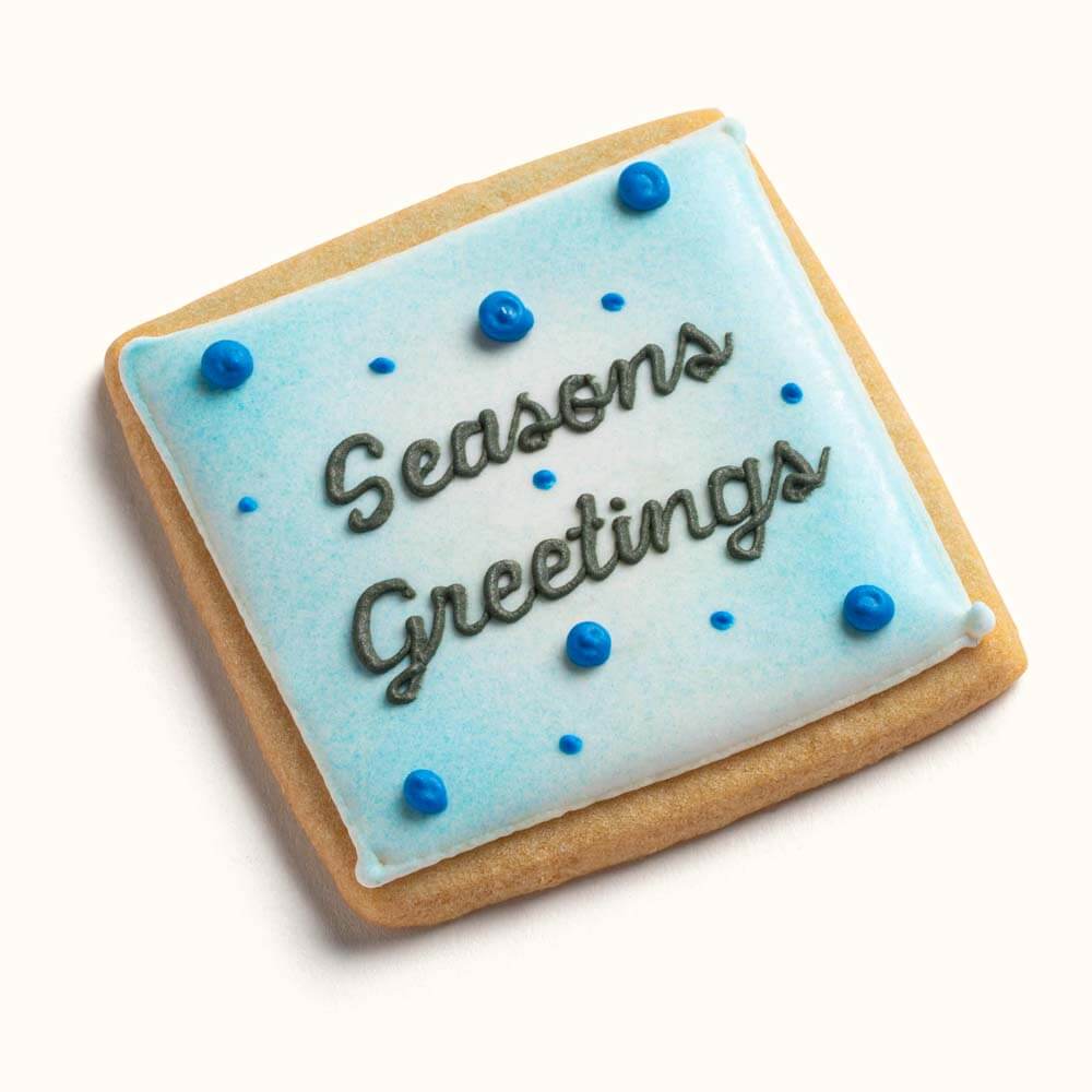 Season Greeting Cookie
