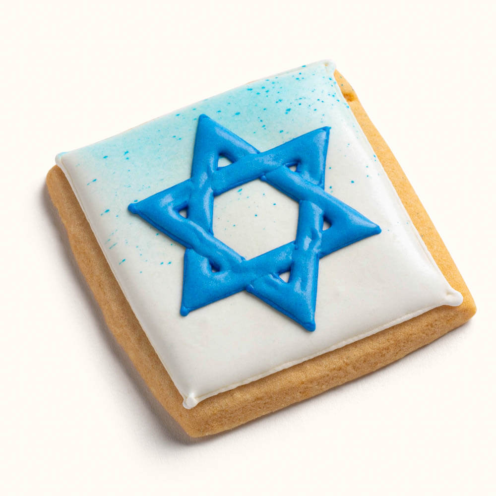 Deluxe Star of David Cookie