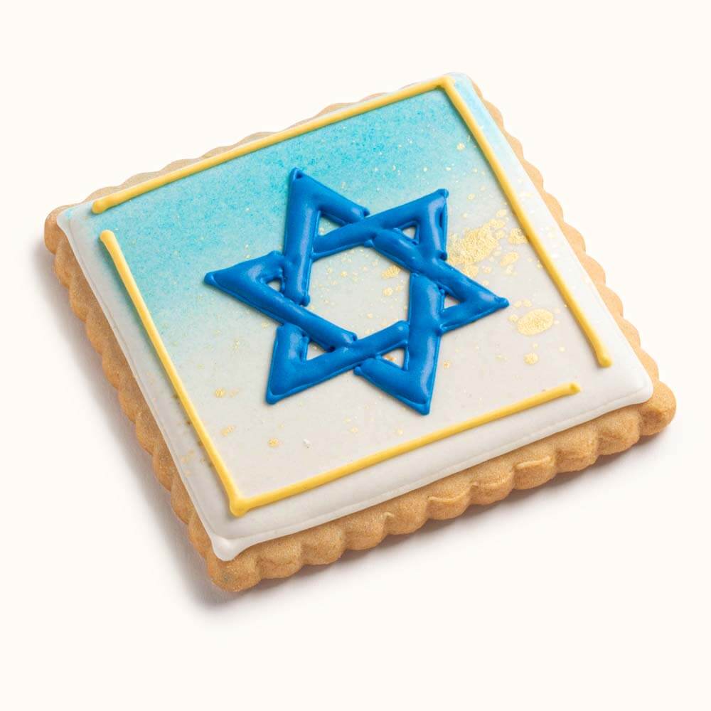 Signature Star of David Cookie