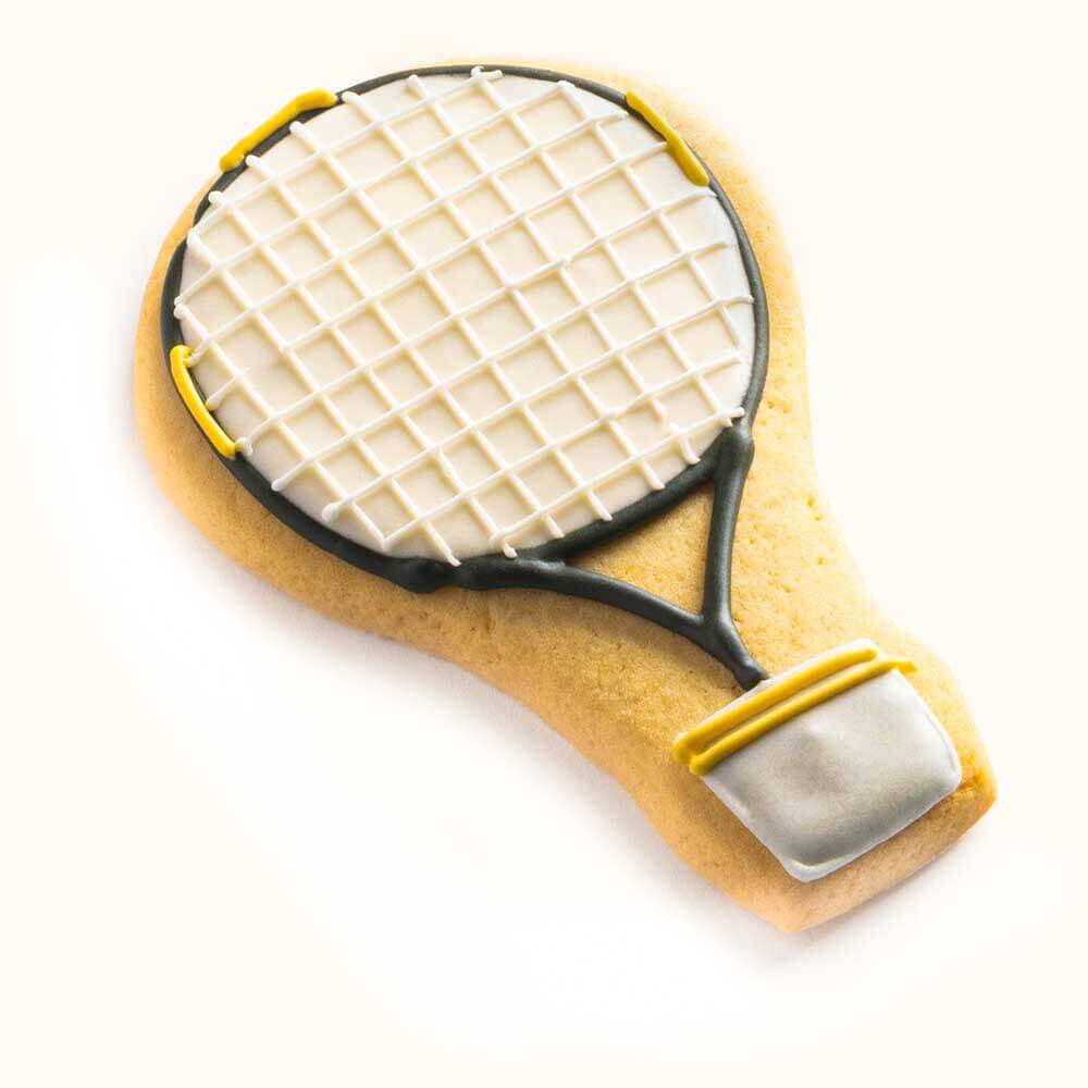Tennis Racket Sweets Tennis Racket Cookie – CustomCookies.com