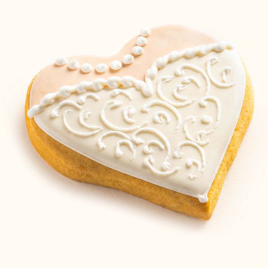 Wedding Heart Cookie