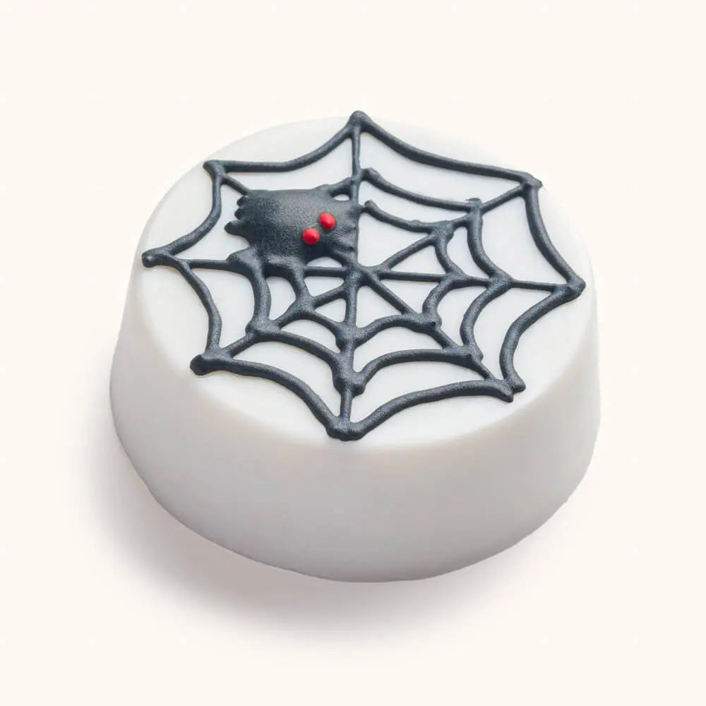Spider Web Chocolate Covered Oreo Cookie CustomCookies.com