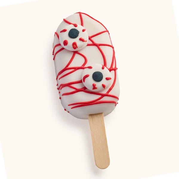 Bloody Eyeball Halloween Choco Pop CustomCookies.com