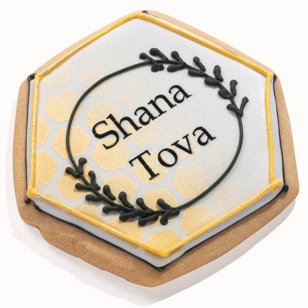 Shana Tova Supreme Greeting Cookie