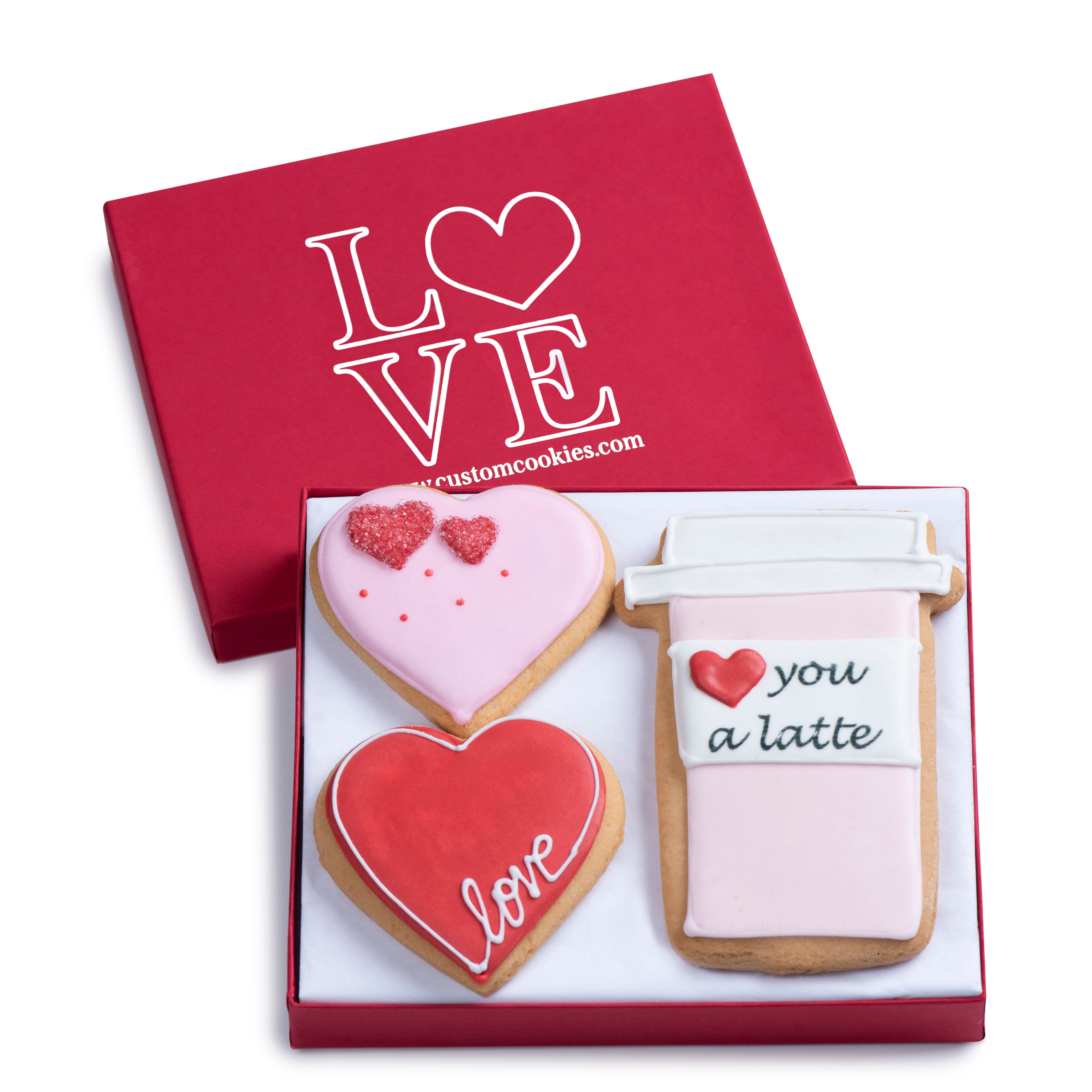 Valentines Cookies | Love You A Latte